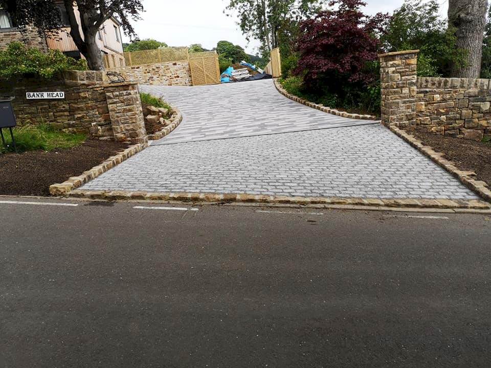 Example of one our completed driveways in Derbyshire